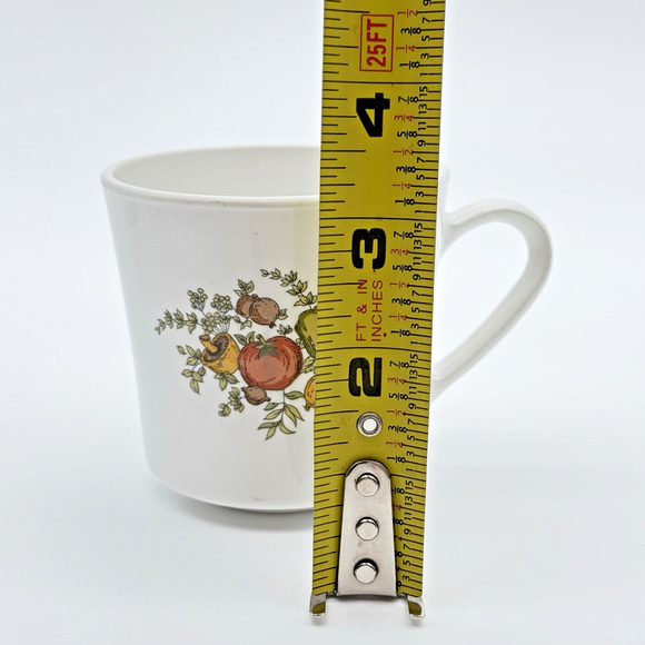 Centura by Corning Spice Of Life Coffee Cup Saucer Set Tea Vintage 8 oz 6" Plate - Picture 9 of 11